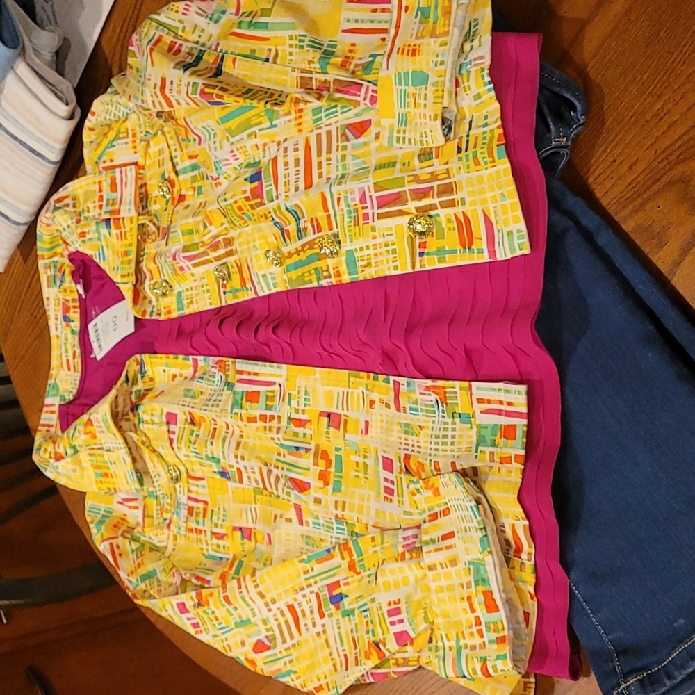 Berek Multicolored Jacket,  Great for Spring or Easter outfit, any get together